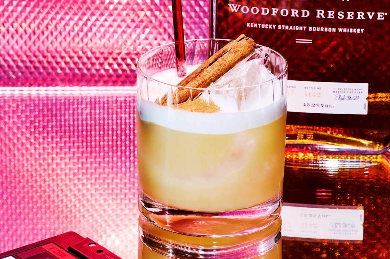 Cinnamon Maple Whisky Sour